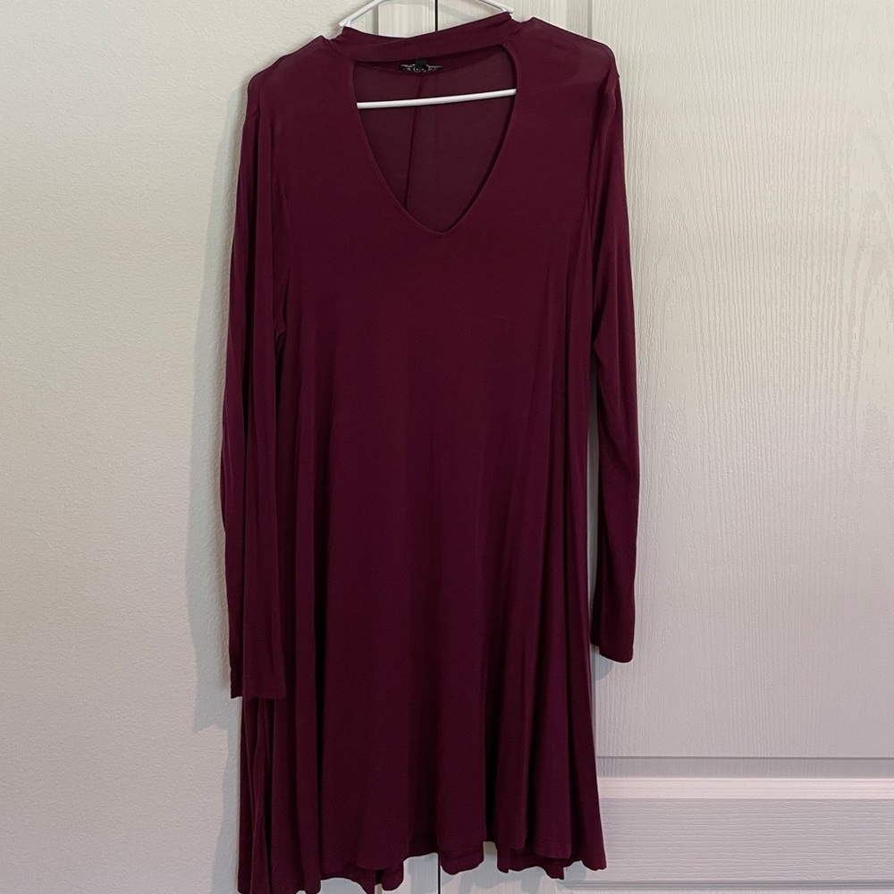 Express Swing Long Sleeve Dress